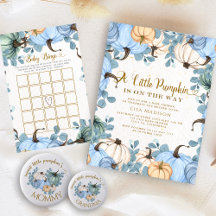 Enchanting Pumpkin-themed baby shower