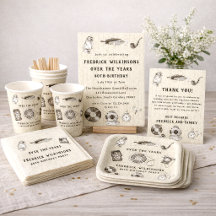 over the years memory lane 80th birthday