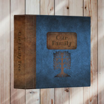 Family Photo & Genealogy Albums