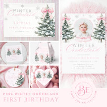 Winter Onederland First Birthday