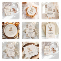 Boho Teddy Bear Birthday Party