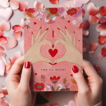 Modern Romance – Elegant Valentine’s Greeting Card