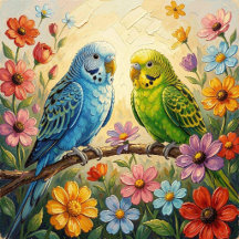 Impasto Birds