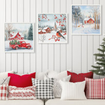 Christmas Wall Art Collection