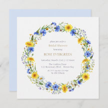 Wildflower Meadow Bridal Shower Suite