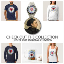 Luther Rose Stained Glass Design