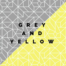 Grey & Yellow