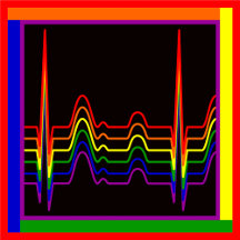 Rainbow EKG Collection
