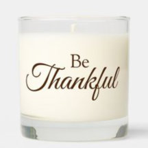 Thanksgiving Scented Candle