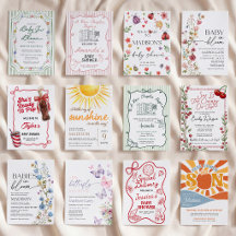 Baby Shower Invitation Collection