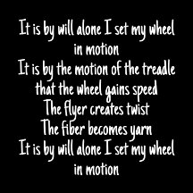 It is by will alone