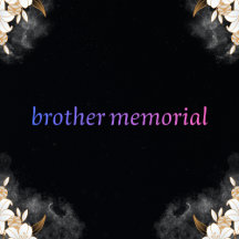 memorial pillow brother