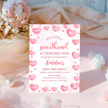  Valentine Little Sweetheart Birthday