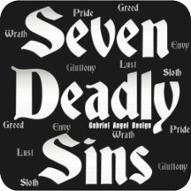 Seven Deadly Sins Design Gifts