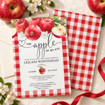 Apple of My Eye Baby Shower Collection