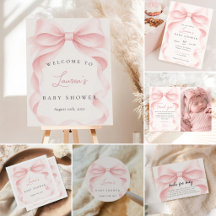 Coquette Pink Bow