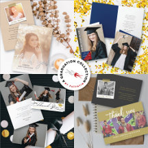 GRADUATION THANK YOU PHOTO CARDS | MODERN GRAD