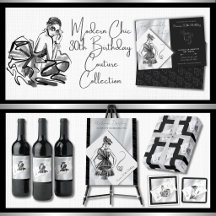  Modern Chic 30th Birthday Couture Collection