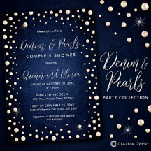 Denim and Pearls Party Collection