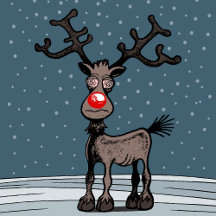 Merry Stressmas with Rudolph