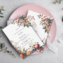 Botanical fruit summer