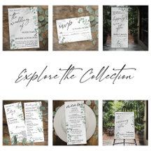 Elegant Greenery, Contemporary Typography - 158