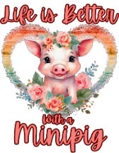 Minipig Lovers Designs