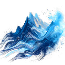Energetic Blue