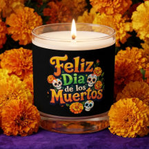 W2A Day of the Dead Candy Skulls & Marigolds