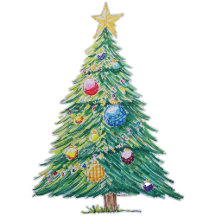 Colorful Christmas Tree