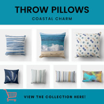 Coastal Throw Pillows