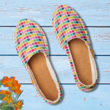 Abstract Colorful Espadrilles