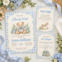 We Can Bearly Wait Baby Shower