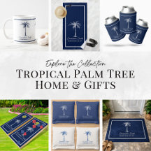 Tropical Palm Tree Home Decor and Accessories