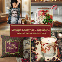 Vintage Christmas Cards & Holiday Decor