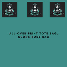 A All-Over-Print Tote Bag, Cross Body Bag	