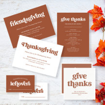 Boho and Retro Thanksgiving