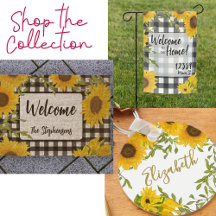 Yellow Sunflower Home and Living Designs