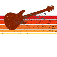 Vintage style guitar.