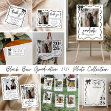 Black Bow Graduation 2026 Photo Collection