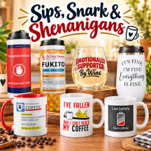 Sips, Snark & Shenanigans