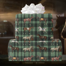 Saddled Horses Pattern
