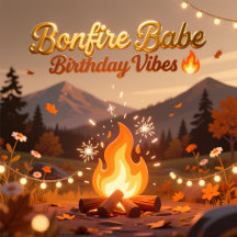 Bonfire theme birthday