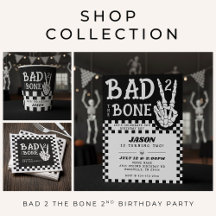 Bad 2 the Bone 2nd Birthday Party