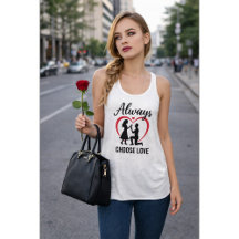 Love in Motion – Romantic Valentine Tank Tops USA!