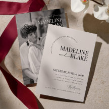 MADDIE Modern Minimalist Wedding Collection