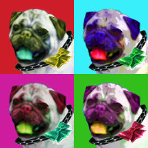 Pop Art Pug