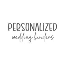 Personalized Wedding Planner Binder 