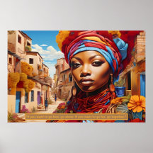 Poster Love. Ethereal Essence: African Dreams