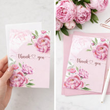 Pink Peony Wedding Set